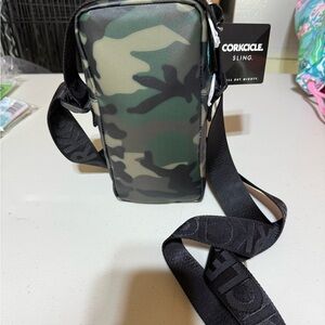 Corkcicle Sling Crossbody Camo NWT